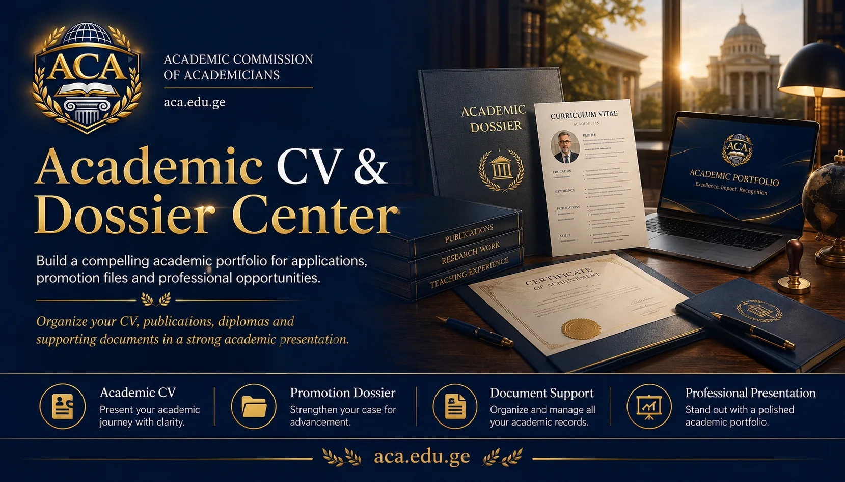 Academic CV & Dossier Center - Academic Commission of Academicians