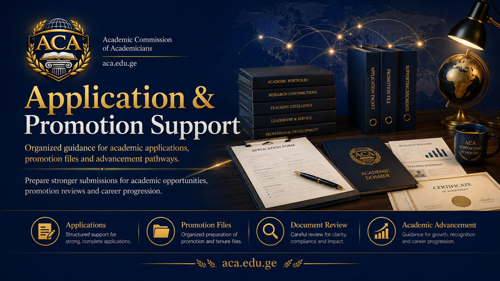 Application & Promotion Support - Academic Commission of Academicians