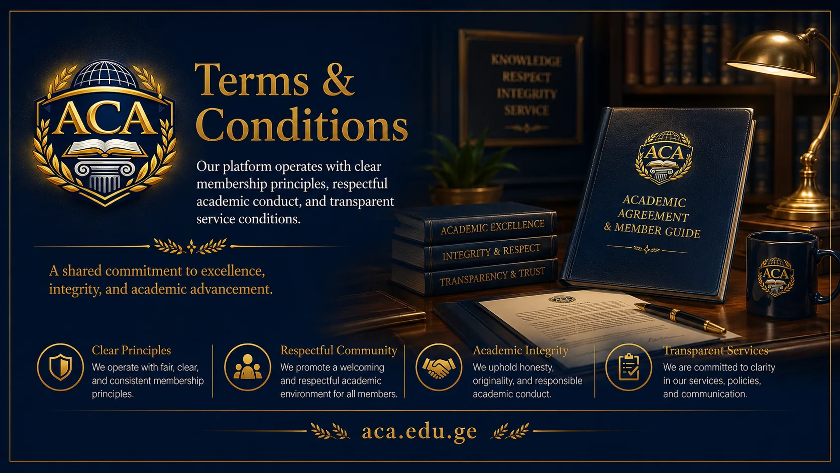 Terms & Conditions - Academic Commission of Academicians